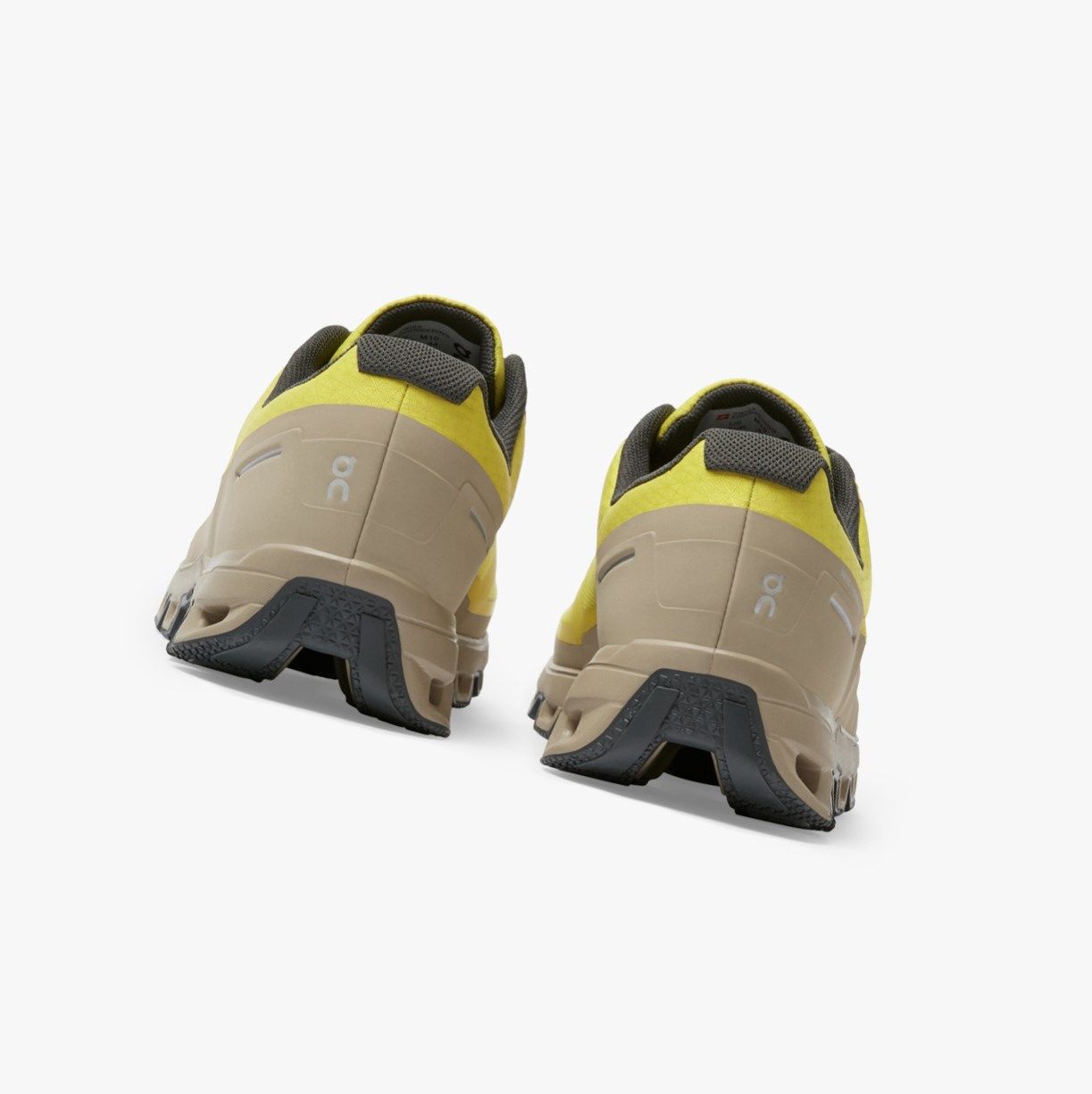 Mustard On Cloudventure Waterproof Men Trail Running Shoes | TZFG90751