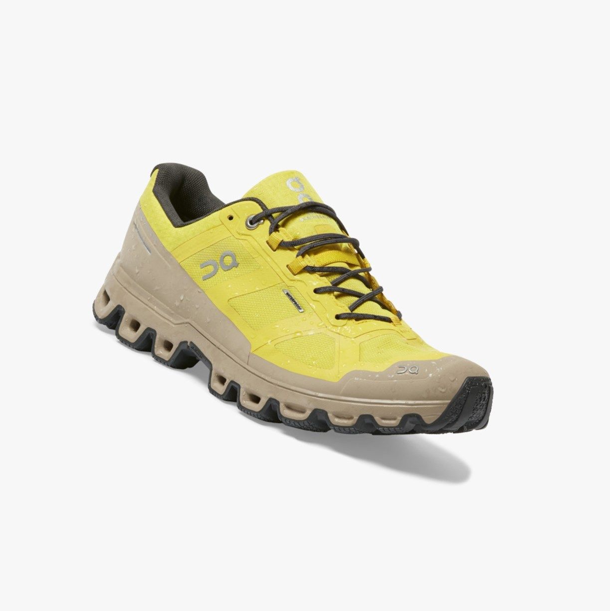 Mustard On Cloudventure Waterproof Men Trail Running Shoes | TZFG90751