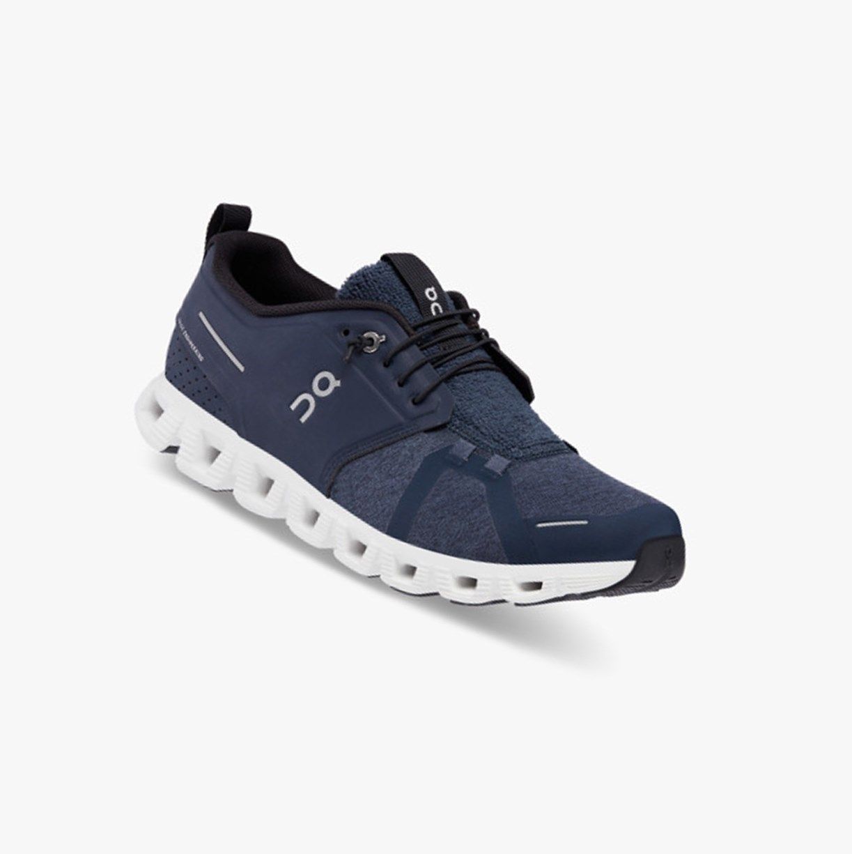 Navy On Cloud 5 Terry Men Running Shoes | GXTQ18534