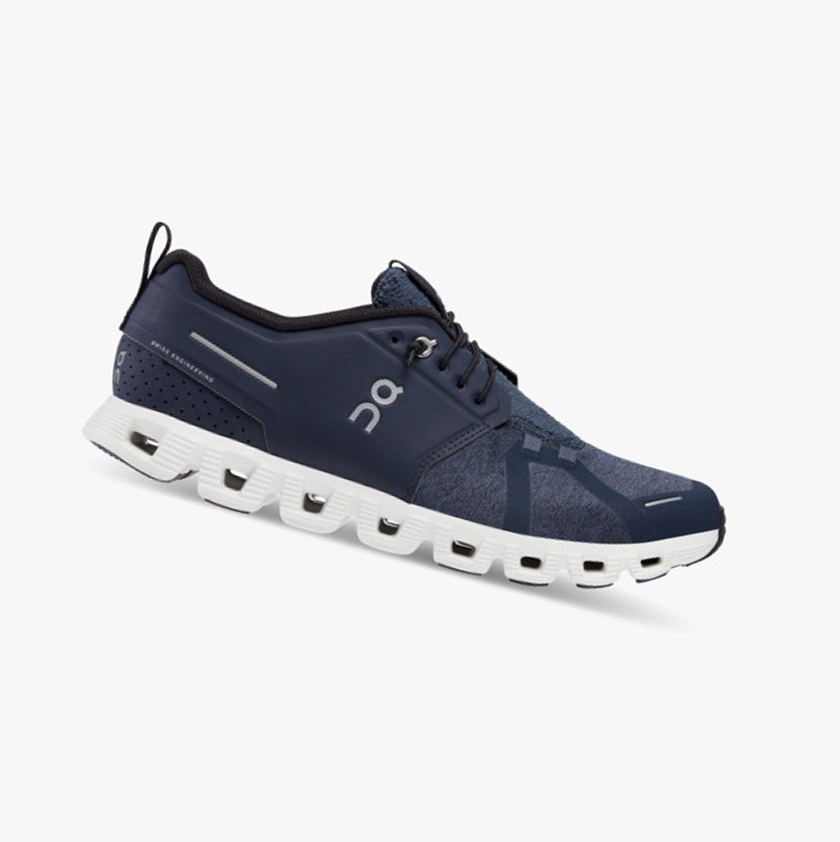 Navy On Cloud 5 Terry Men Running Shoes | GXTQ18534