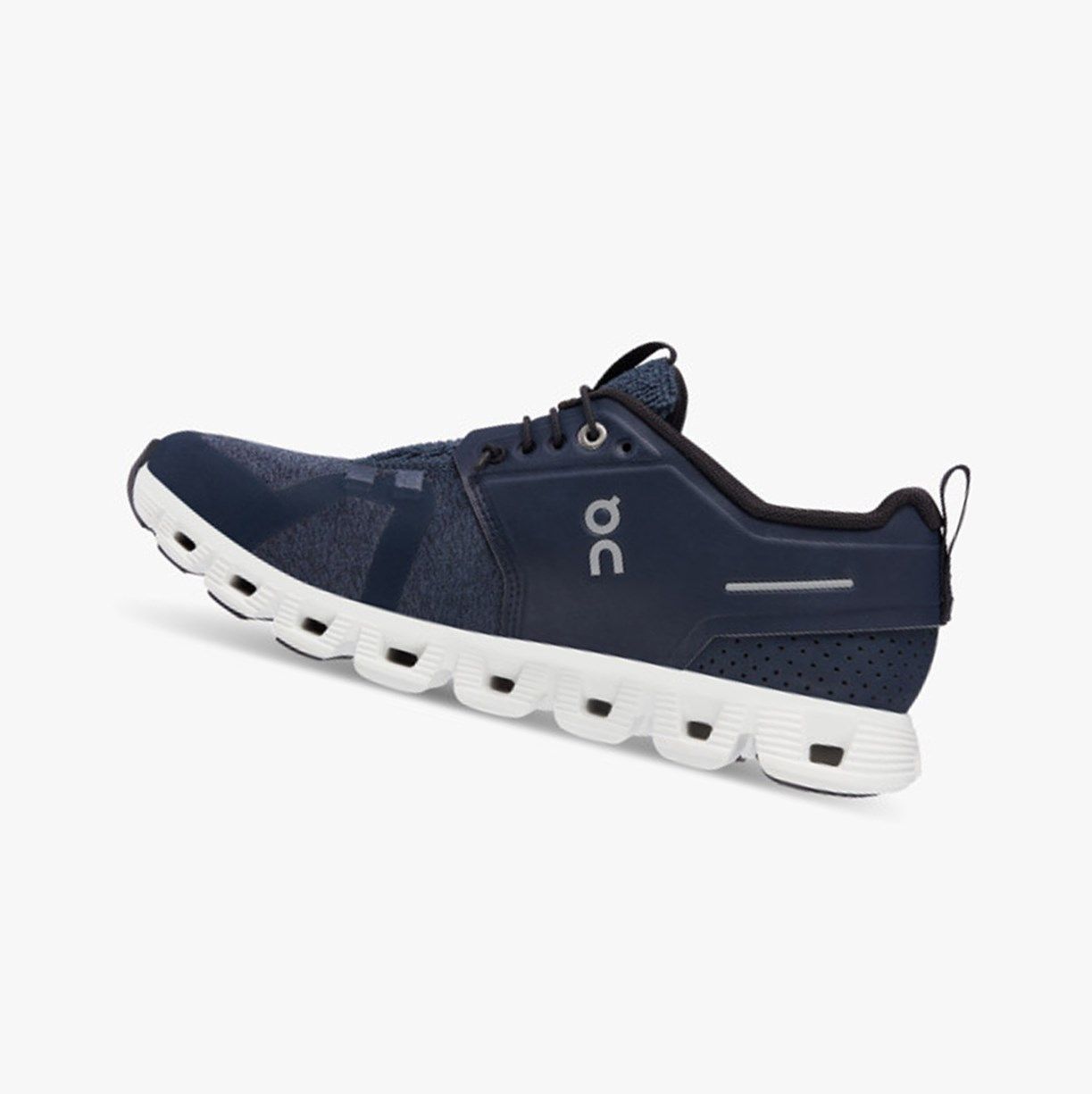 Navy On Cloud 5 Terry Women Running Shoes | OYNH19374