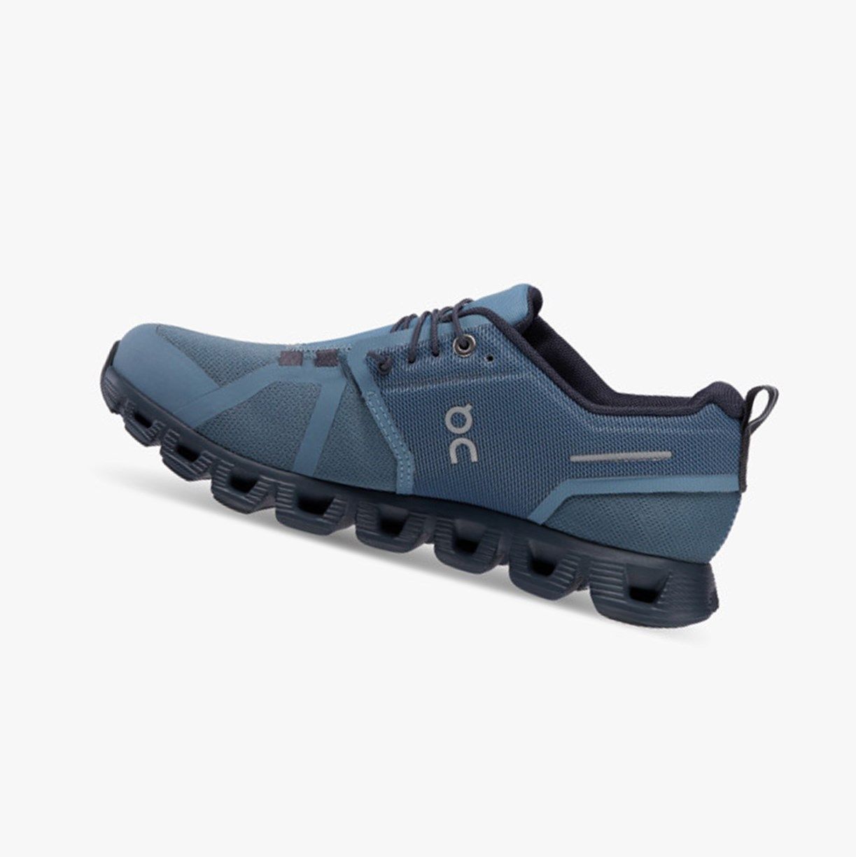 Navy On Cloud 5 Waterproof Women Running Shoes | XVWB32619