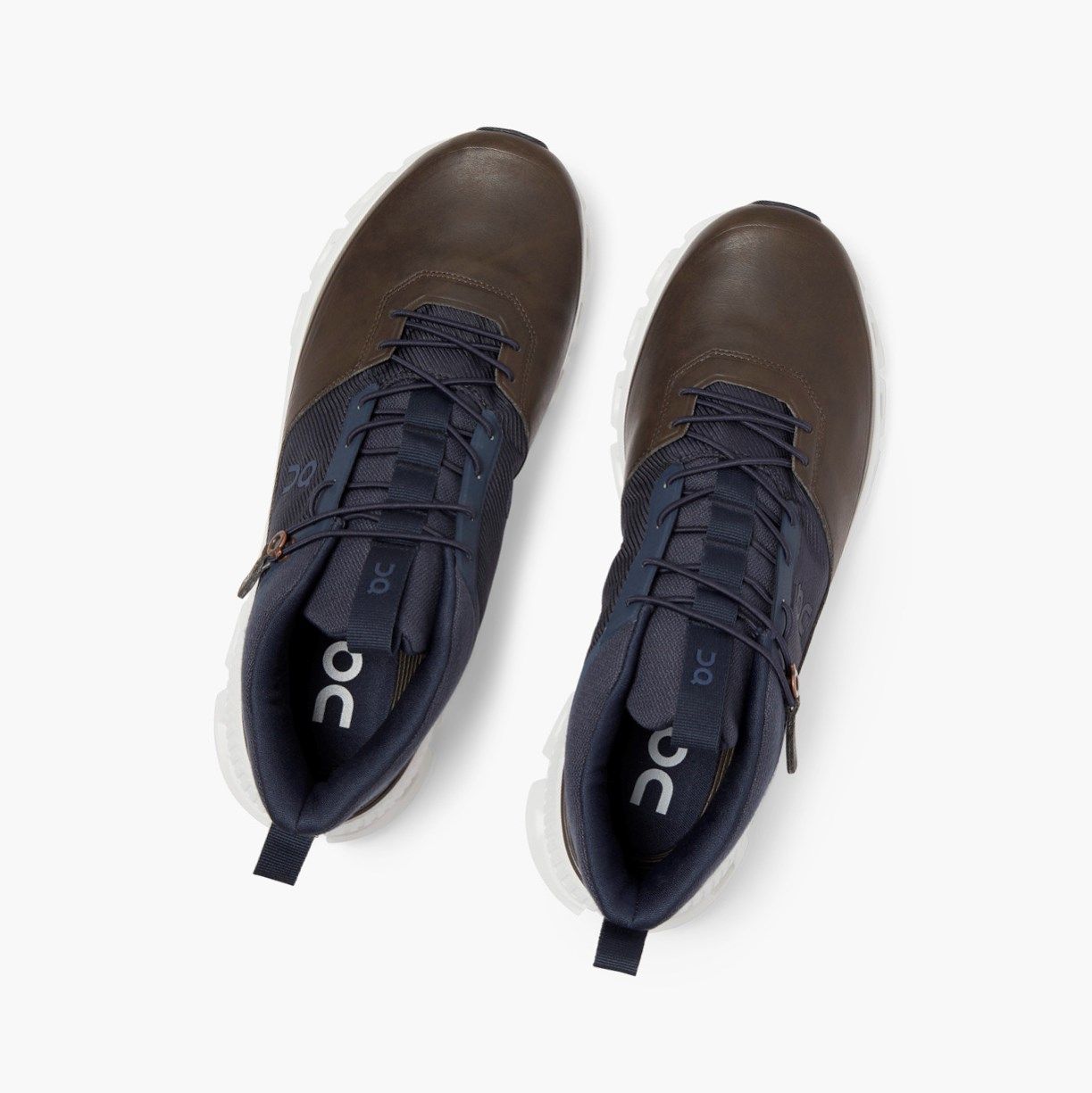 Navy On Cloud Hi Men Road Running Shoes | WUYE57936