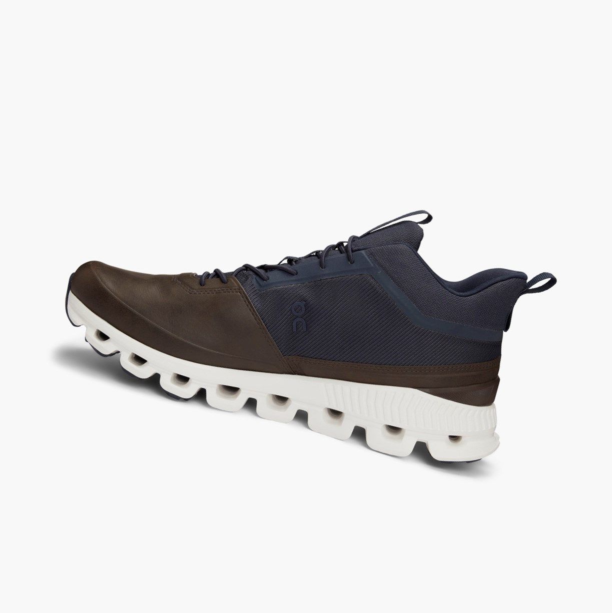 Navy On Cloud Hi Men Road Running Shoes | WUYE57936