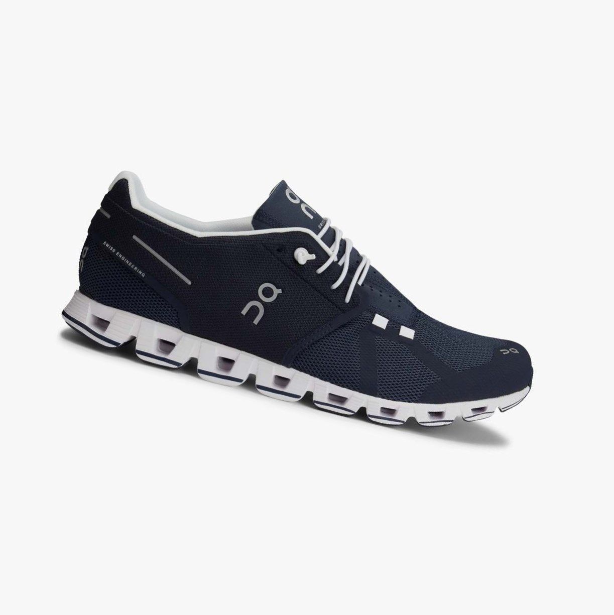 Navy On Cloud Men Road Running Shoes | OBTD82739