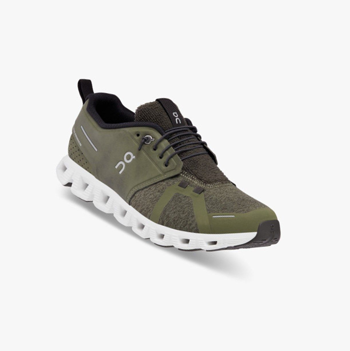 Olive On Cloud 5 Terry Men Running Shoes | GDQK35219