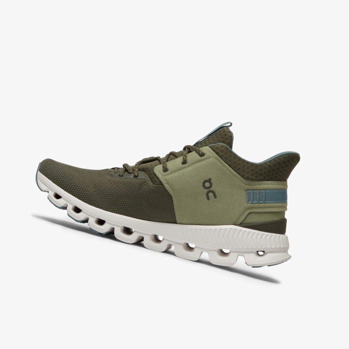 Olive On Cloud Hi Edge Men Road Running Shoes | BQGZ46170