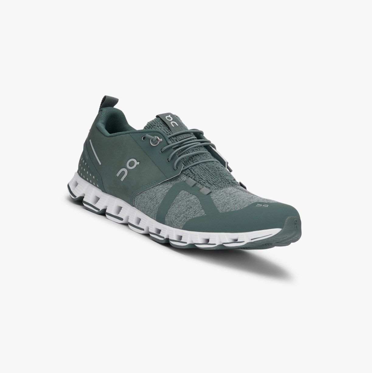 Olive On Cloud Terry Women Road Running Shoes | UFGP47216