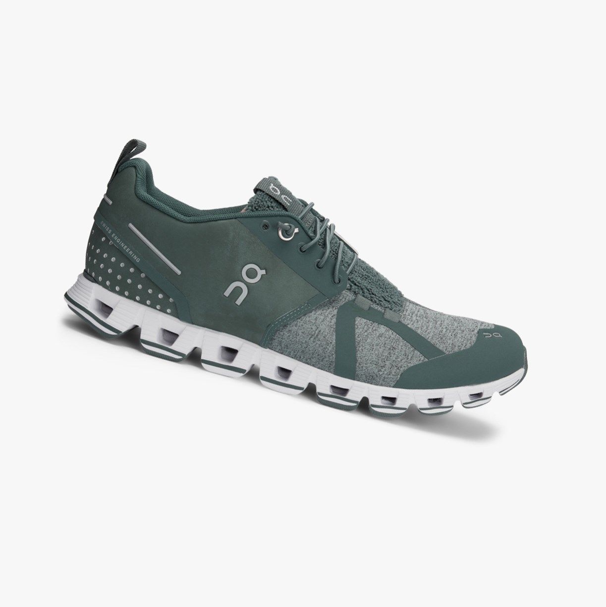 Olive On Cloud Terry Women Road Running Shoes | UFGP47216