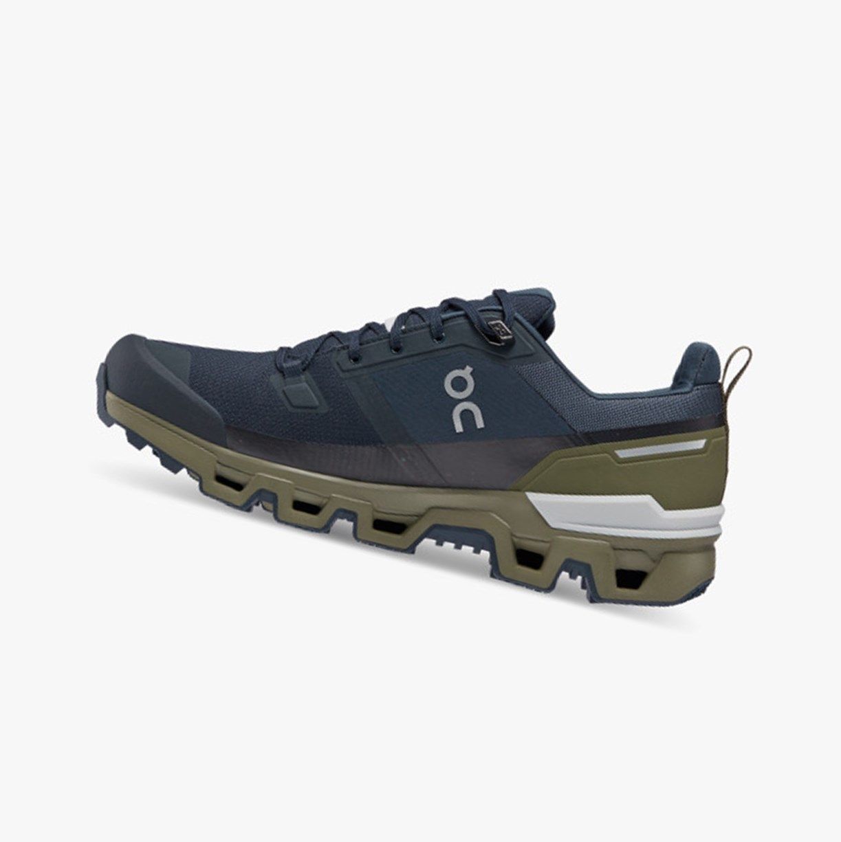 Olive On Cloudwander Waterproof Men Running Shoes | VLWT40682