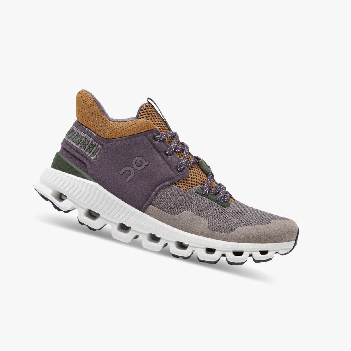 Purple On Cloud Hi Edge Women Road Running Shoes | ZRCK03869