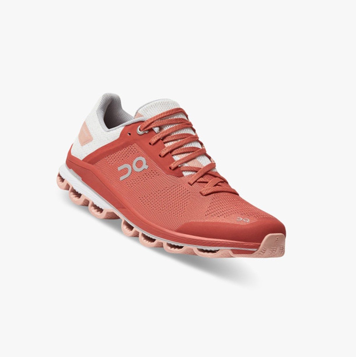 Red / Rose On Cloudsurfer 6 Women Road Running Shoes | AJDG89037