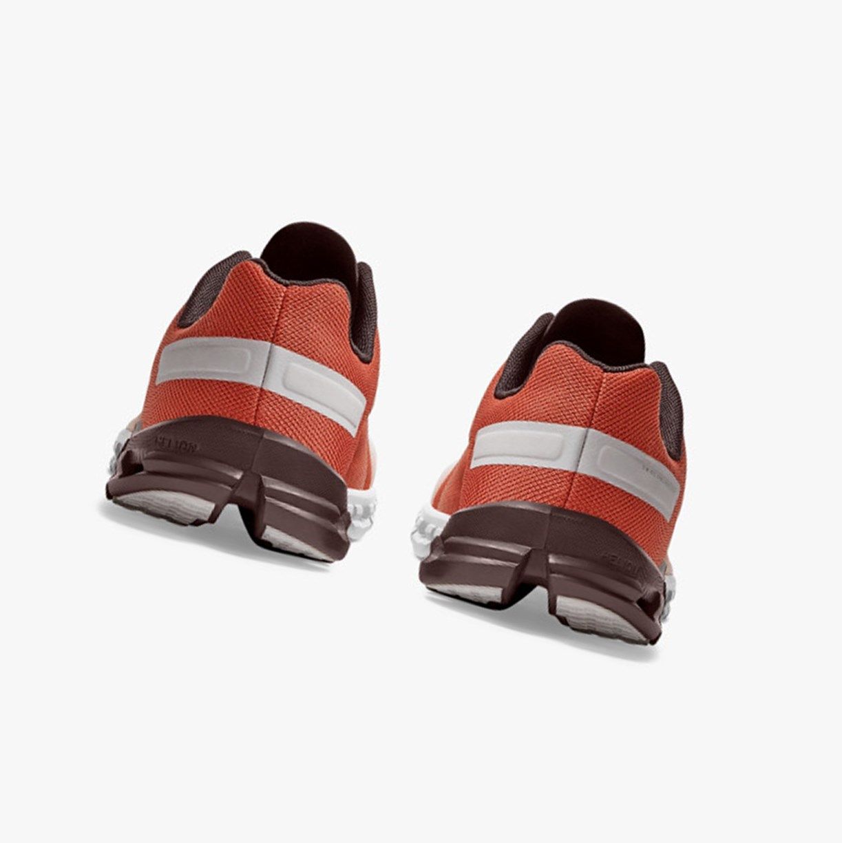 Red / White On Cloudflow Women Training Shoes | DTEX10754