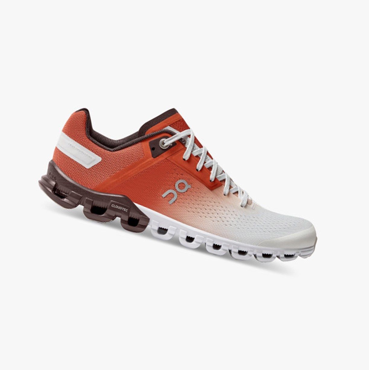 Red / White On Cloudflow Women Training Shoes | DTEX10754