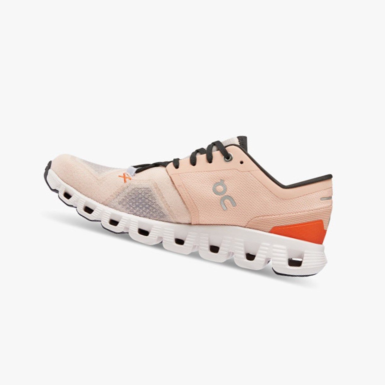 Rose / Brown On Cloud X 3 Women Training Shoes | MIFU12097