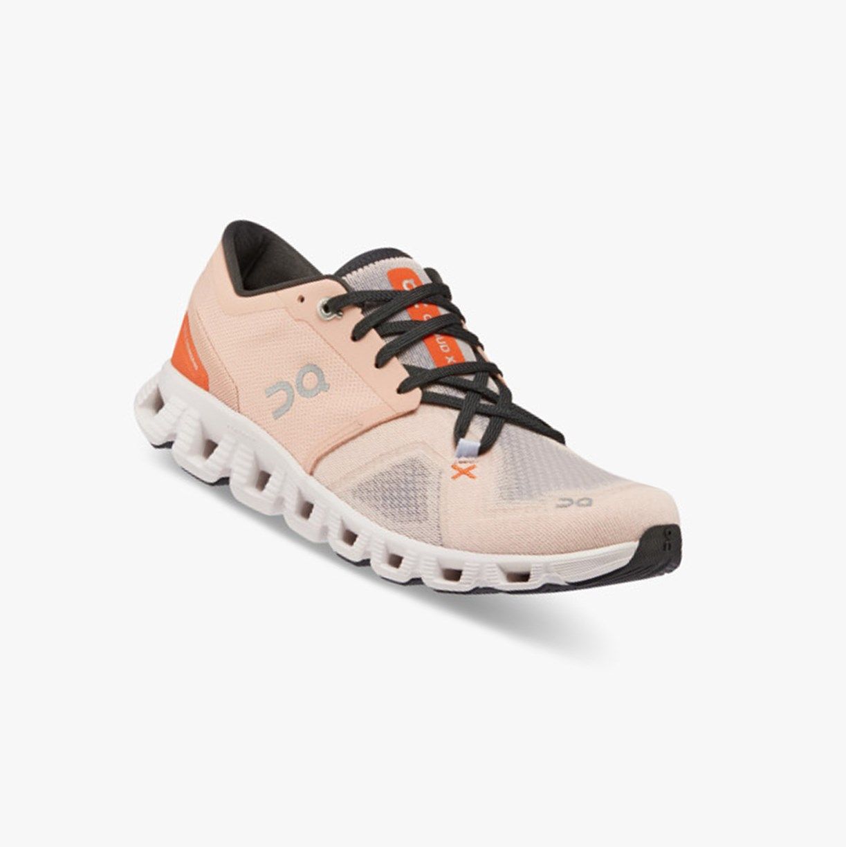 Rose / Brown On Cloud X 3 Women Training Shoes | MIFU12097