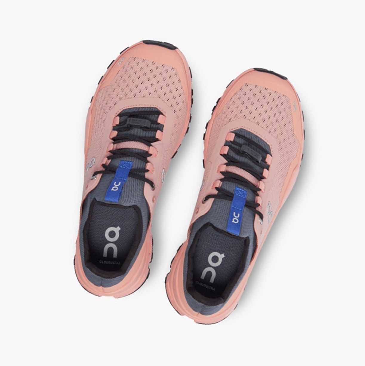 Rose / Deep Blue On Cloudultra Women Trail Running Shoes | TWLD79401