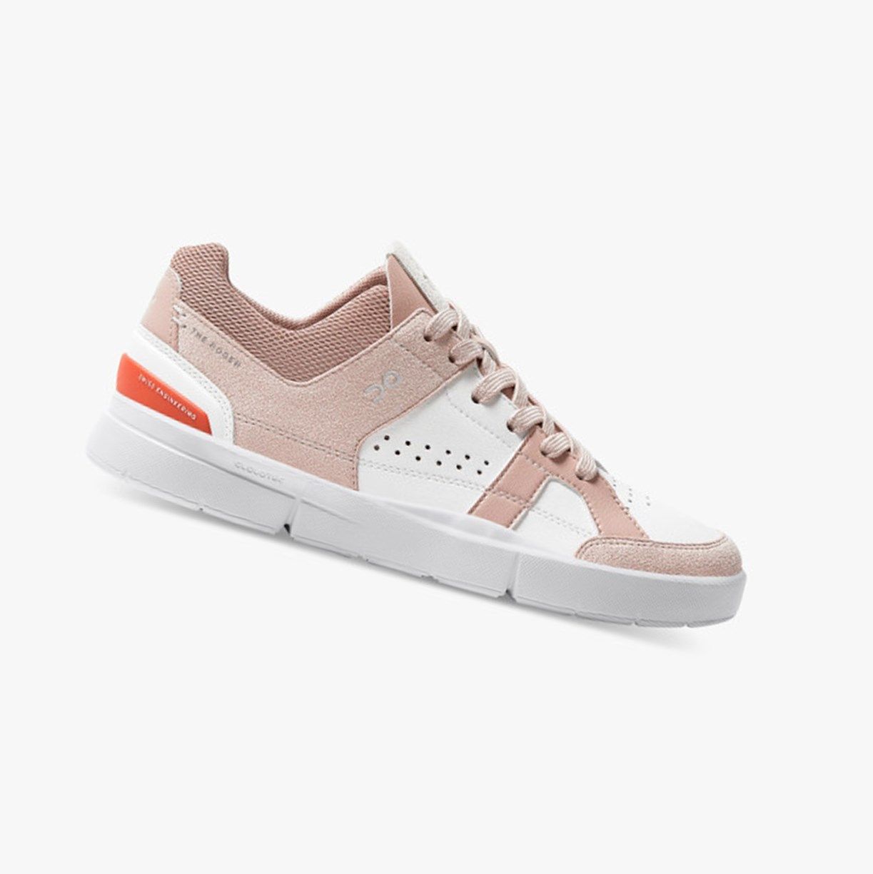 Rose / White On The Roger Clubhouse Women Sneakers | DIXA14307