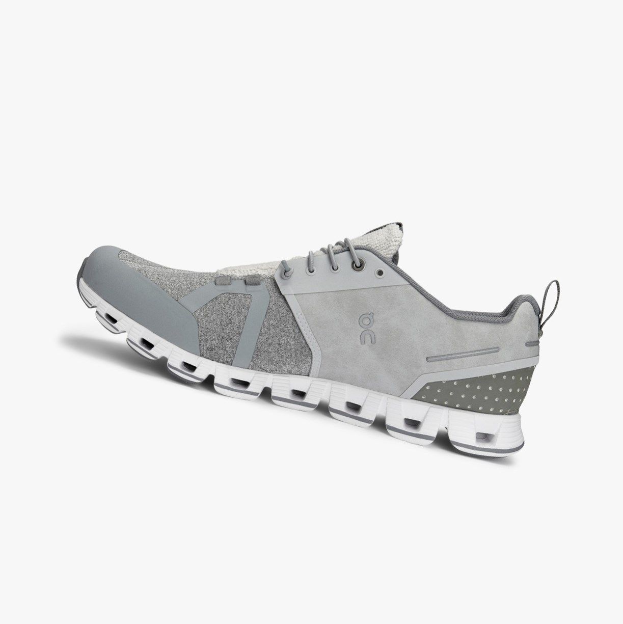 Silver On Cloud Terry Men Road Running Shoes | HNBQ52136