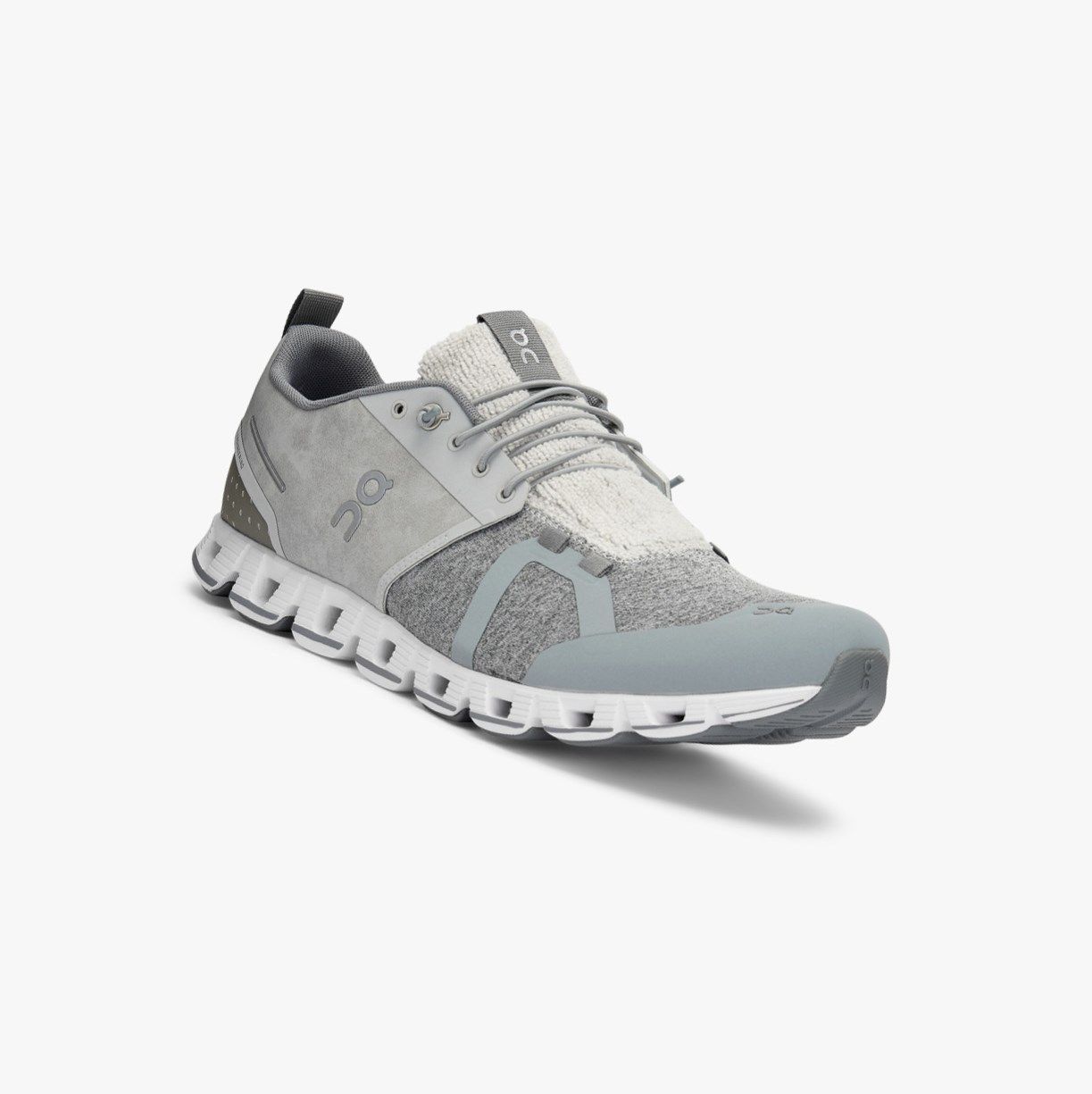 Silver On Cloud Terry Men Road Running Shoes | HNBQ52136