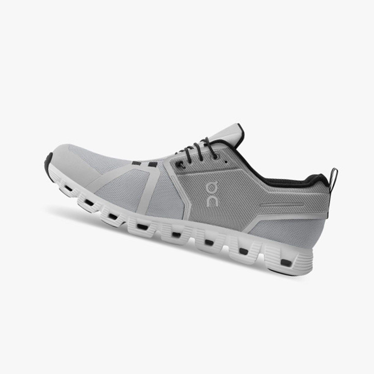 White On Cloud 5 Waterproof Men Running Shoes | CZGS96204