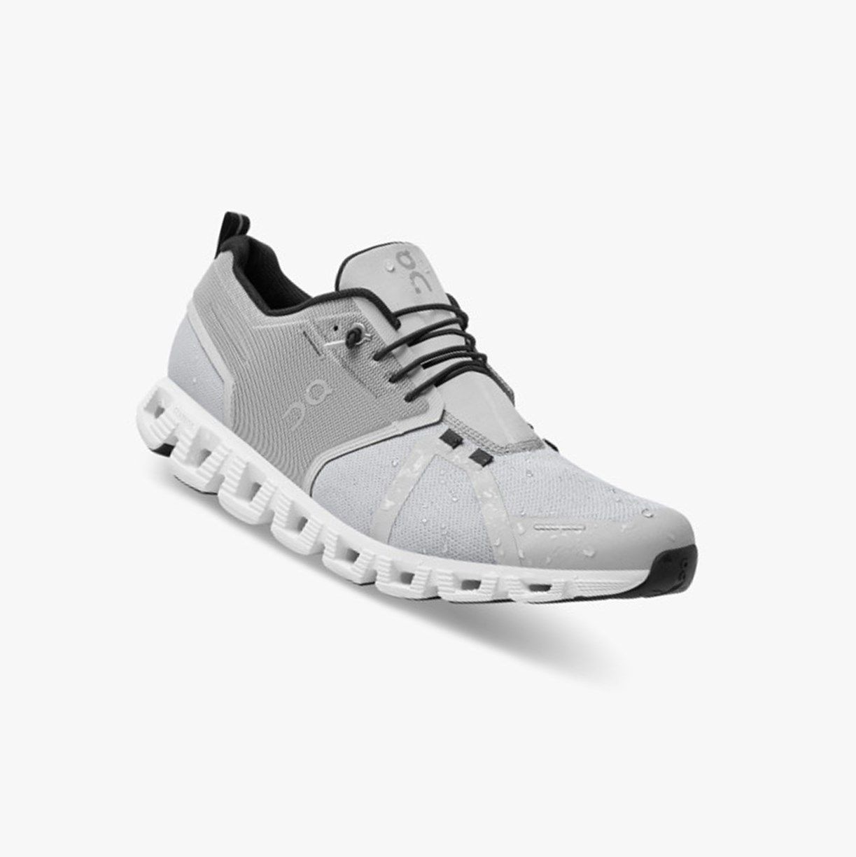 White On Cloud 5 Waterproof Men Running Shoes | CZGS96204