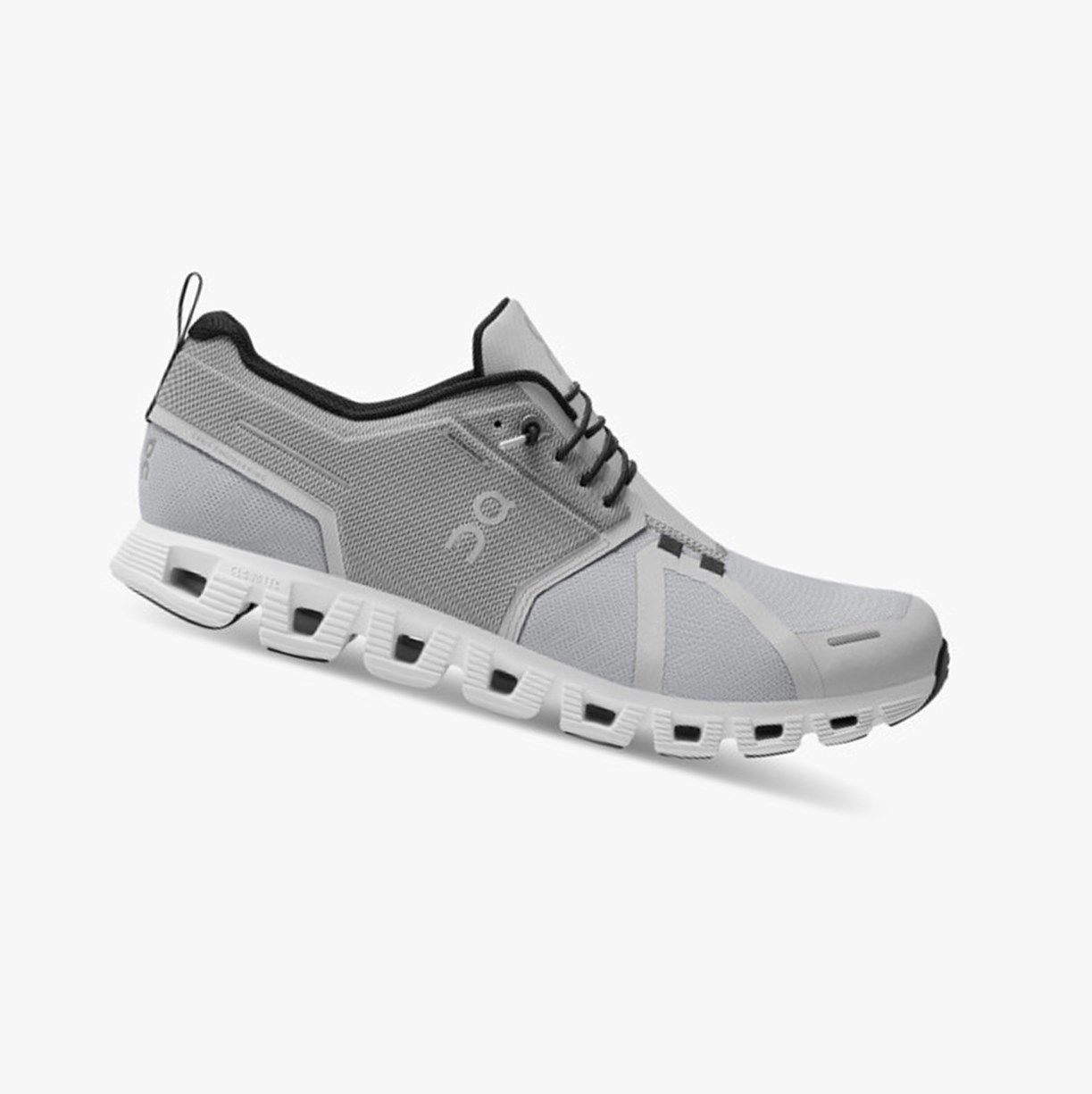 White On Cloud 5 Waterproof Men Running Shoes | CZGS96204