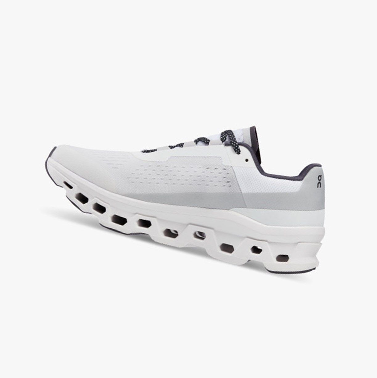 White On Cloudmonster Men Training Shoes | EJYX35480