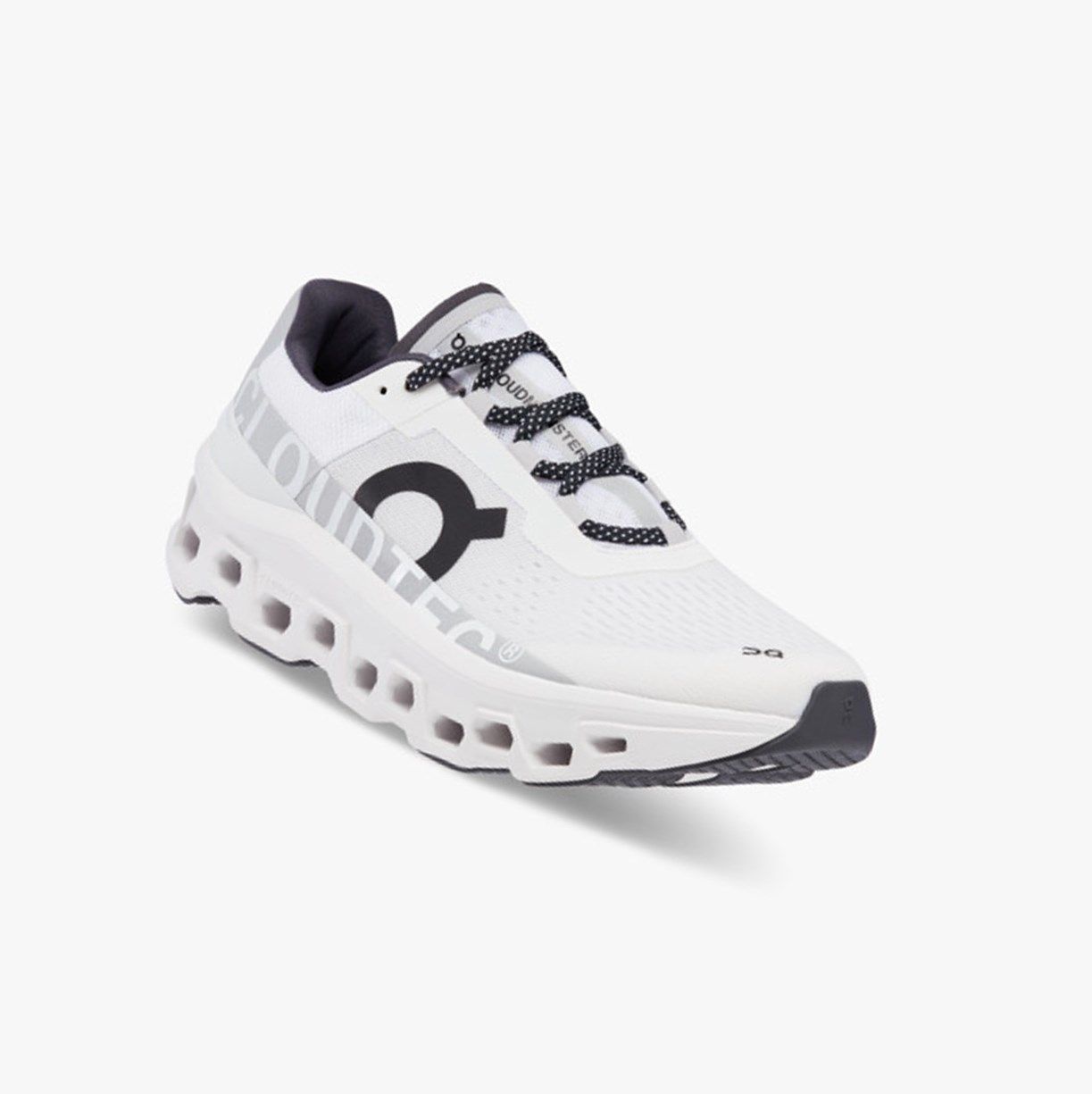 White On Cloudmonster Men Training Shoes | EJYX35480