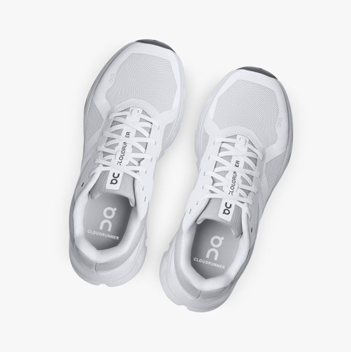 White On Cloudrunner Women Running Shoes | CTYF26354