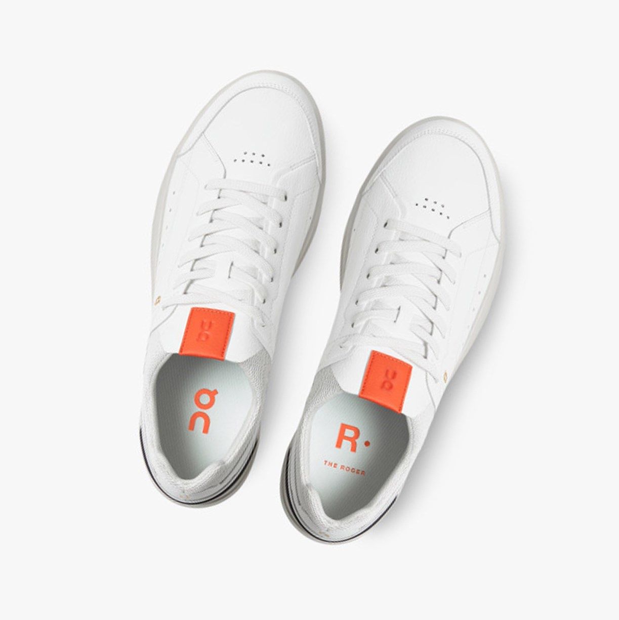 White On The Roger Centre Court Men Sneakers | ZGCD96430