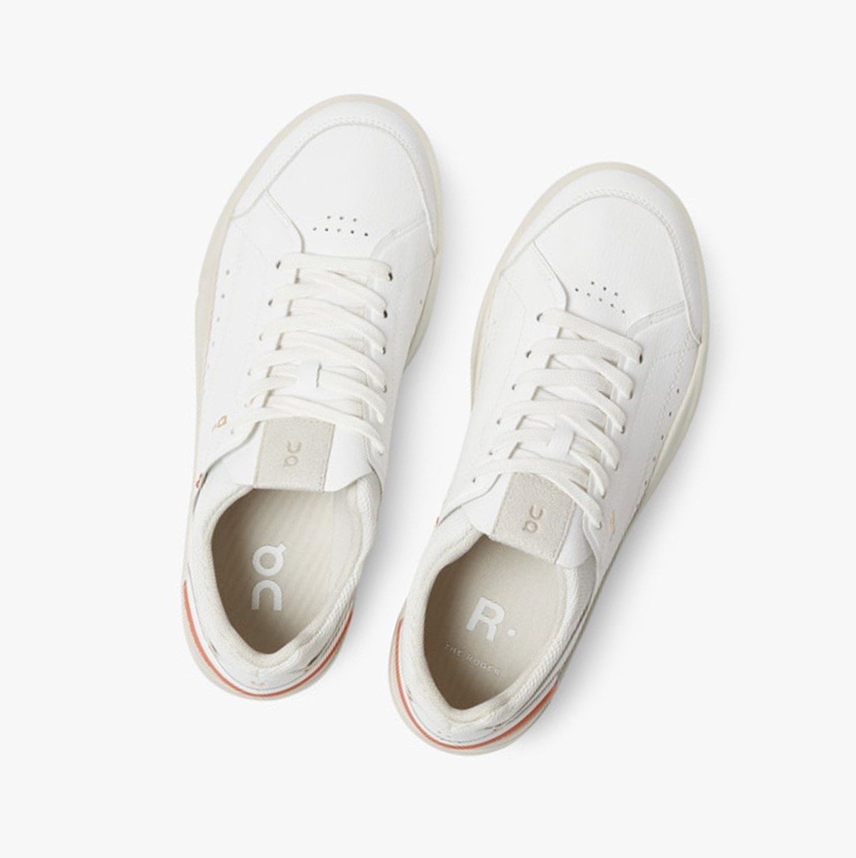 White On The Roger Centre Court Women Sneakers | EGTN07248