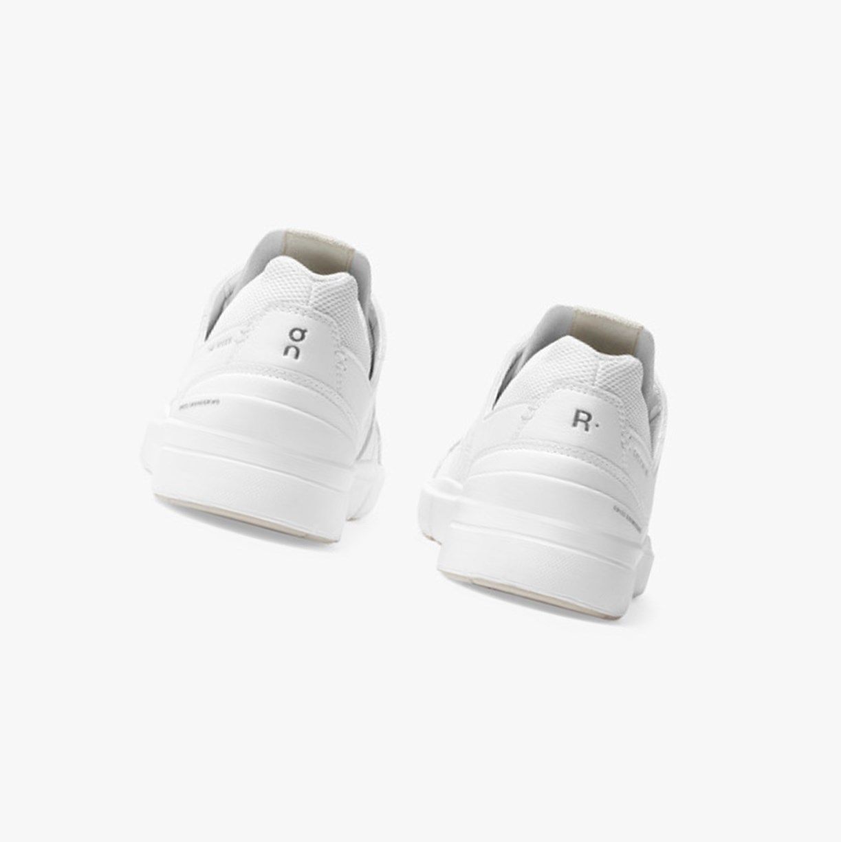 White On The Roger Clubhouse Men Sneakers | DBZE36079