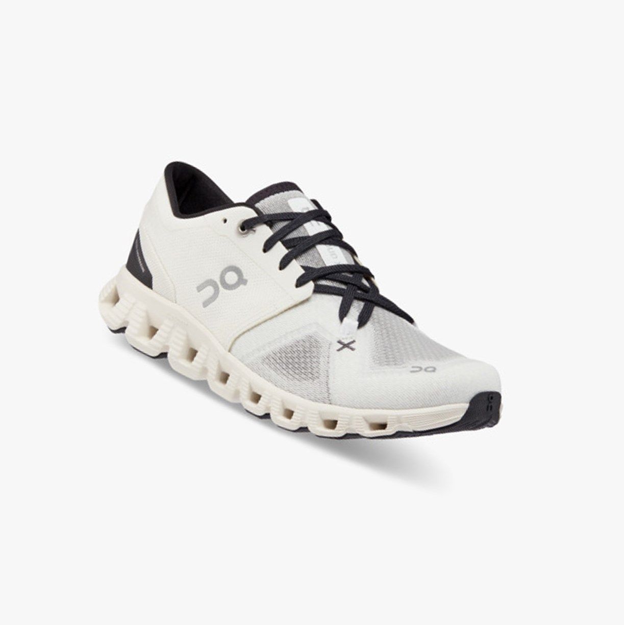 White / Black On Cloud X 3 Women Training Shoes | VGPW76104