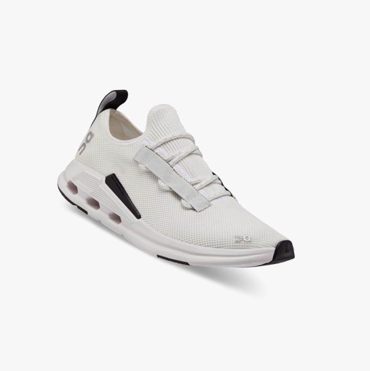 White / Black On Cloudeasy Men Running Shoes | NXHM25648