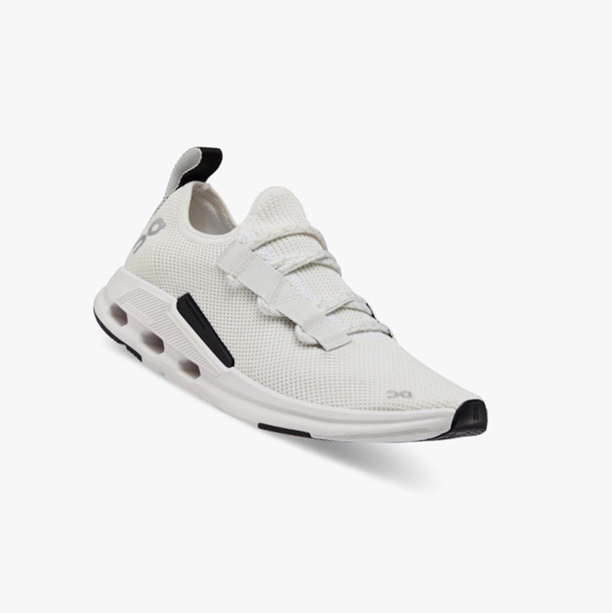 White / Black On Cloudeasy Women Running Shoes | SECF01657