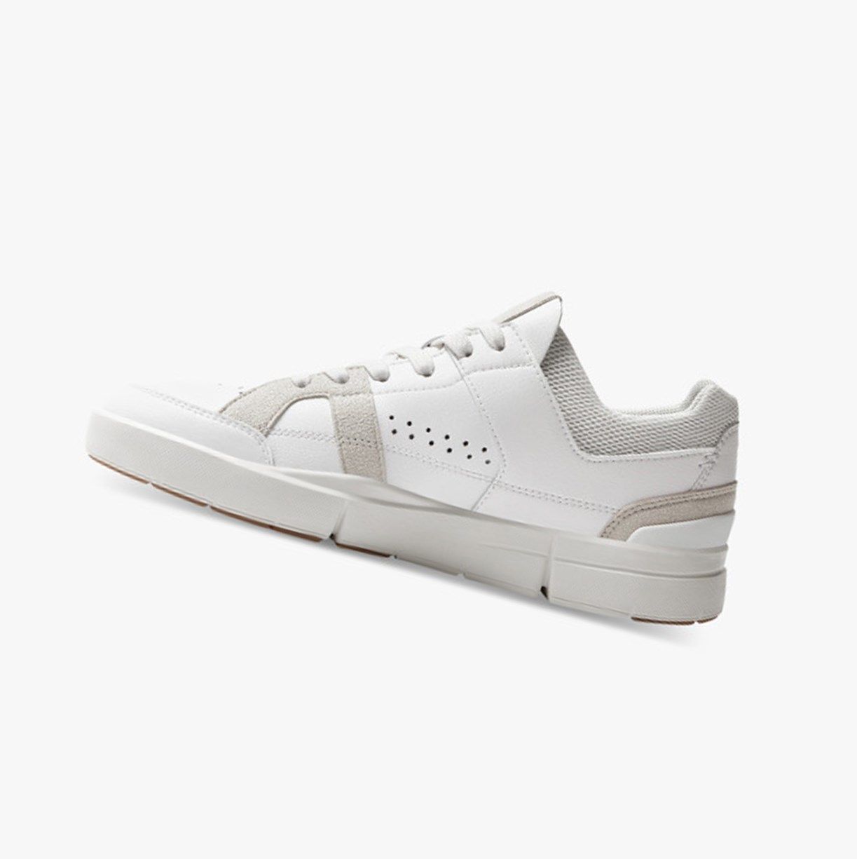 White / Brown On The Roger Clubhouse Women Sneakers | ZTRH58147