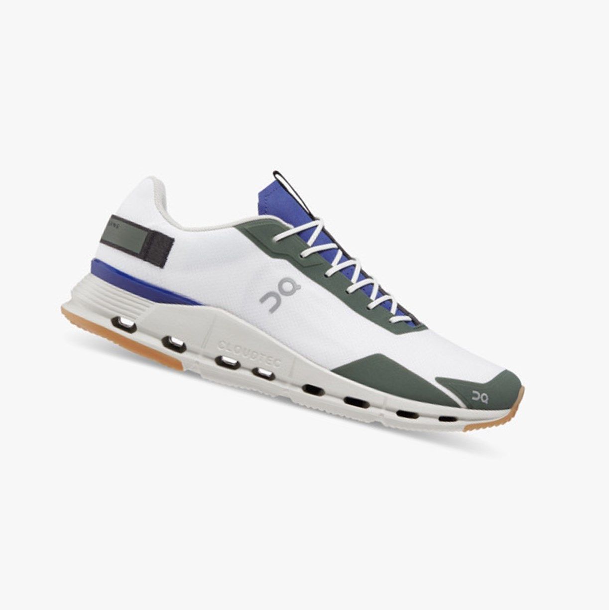 White / Indigo On Cloudnova Form Men Running Shoes | VNLR57302