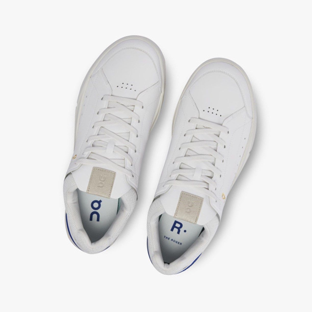 White / Indigo On The Roger Centre Court Men Sneakers | KOSL29084