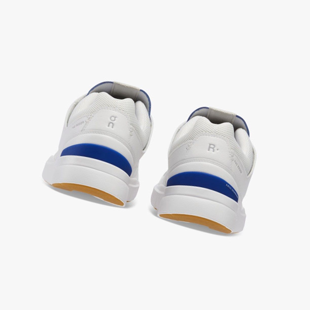 White / Indigo On The Roger Clubhouse Men Sneakers | XYRA85704