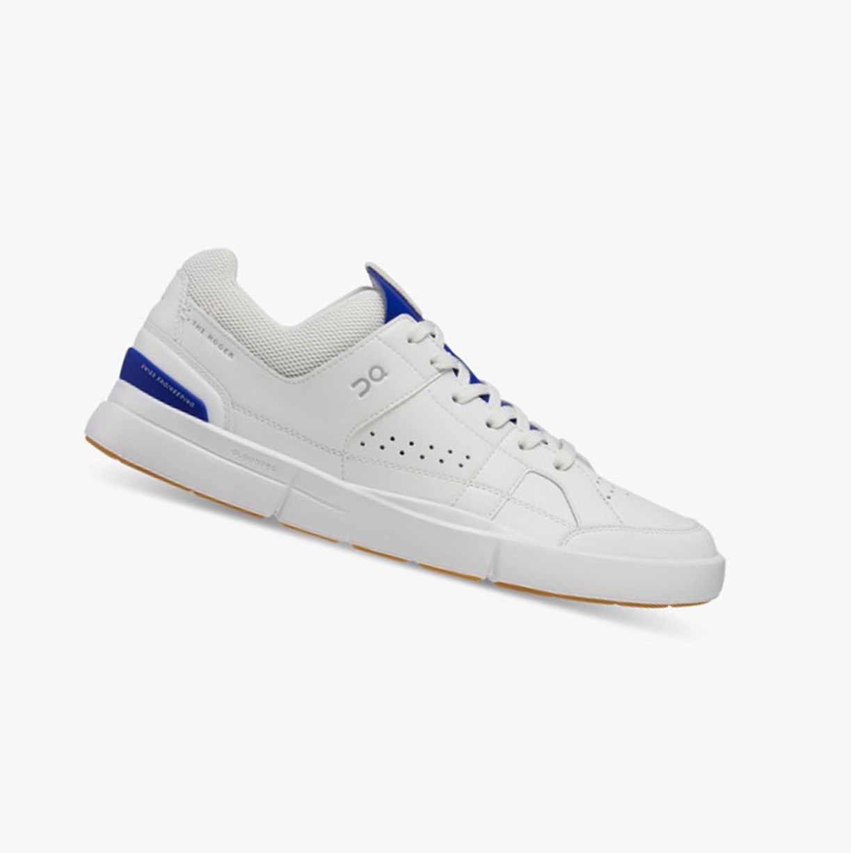 White / Indigo On The Roger Clubhouse Men Sneakers | XYRA85704