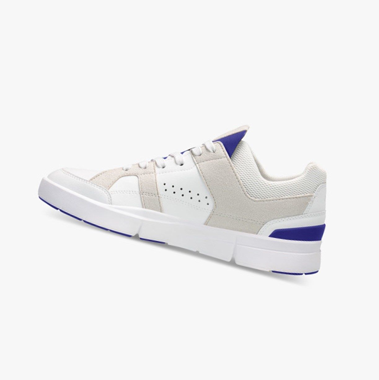 White / Indigo On The Roger Clubhouse Women Sneakers | GZFW98452