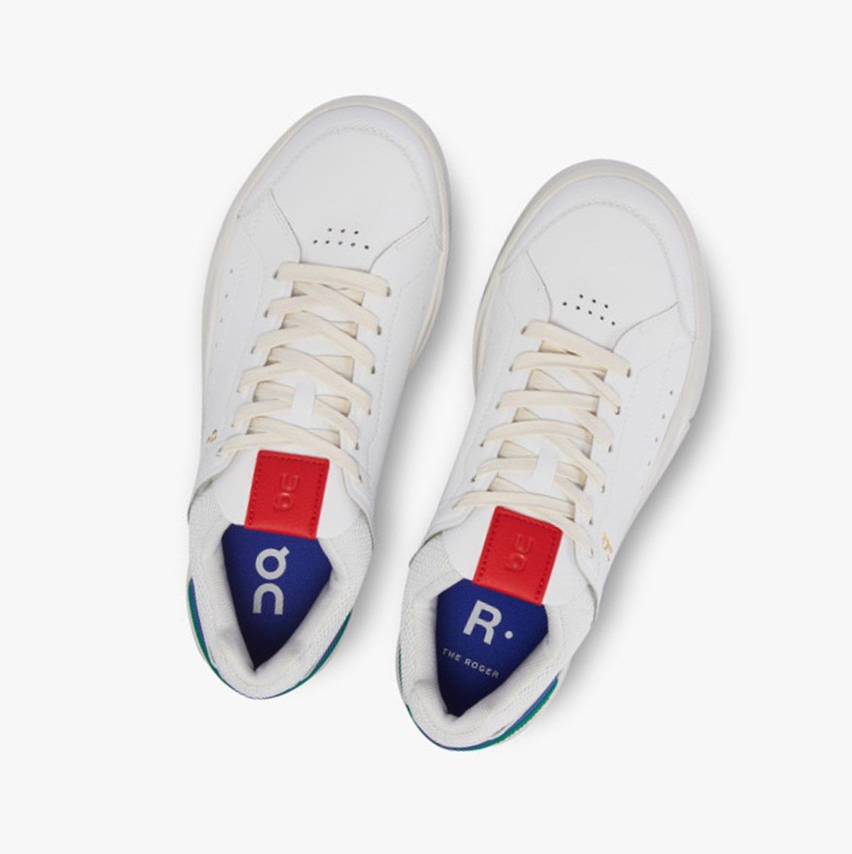 White / Turquoise On The Roger Centre Court Women Sneakers | UBSY80175